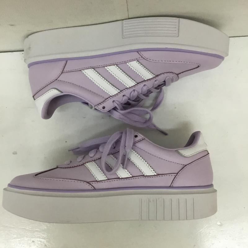 アディダス adidas スニーカー スニーカー FU6838 SLEEK SUPER 23.5cm ロゴ、文字 紫 / パープル /  レディース USED 古着 中古 10133786