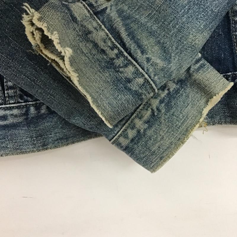 リーバイストラウスアンドコー Levi Strauss & co. ジャケット、上着 ジャケット、ブレザー デニムジャケット Gジャン アウター カジュアルジャケット 40 無地 インディゴ / インディゴ /  メンズ USED 古着 中古 10148001