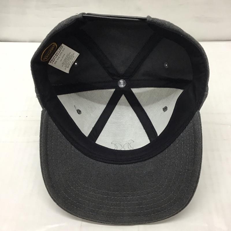 テンダーロイン TENDERLOIN 帽子 キャップ コットン ロゴ、文字 灰 / グレー /  メンズ USED 古着 中古 10115681