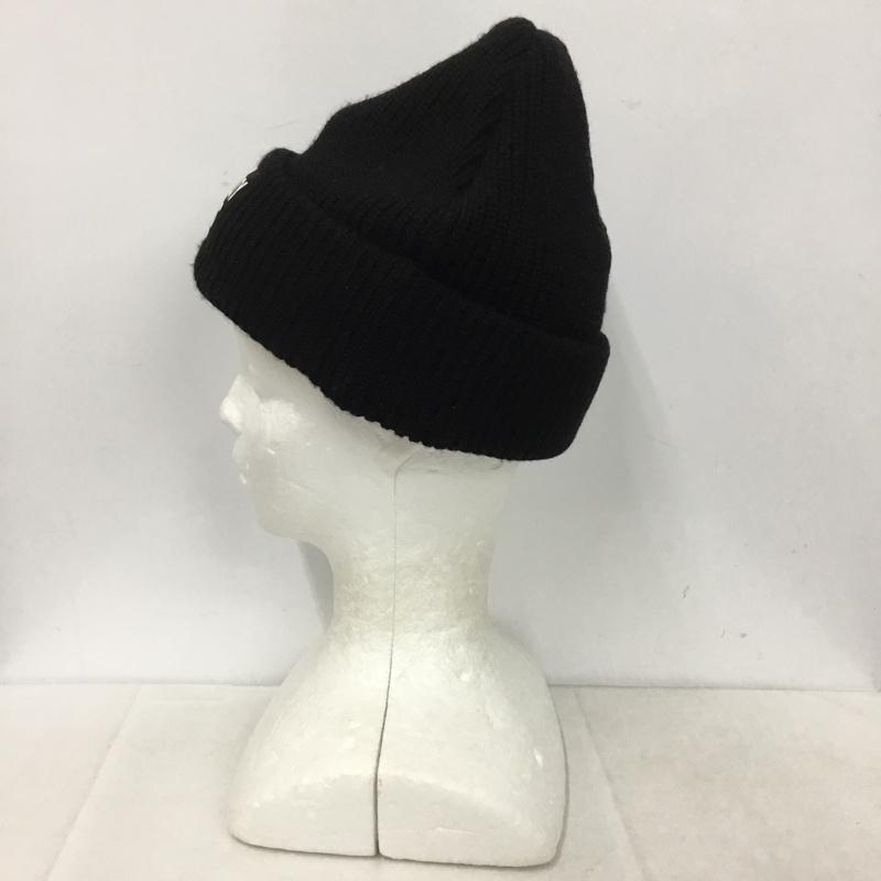 ワコマリア WACKO MARIA 帽子 ニット帽 14AW-CAP-02 ウール ロゴ、文字 黒 / ブラック /  メンズ USED 古着 中古 10142796