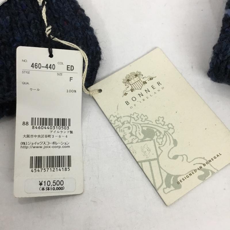 ポールスミス Paul Smith マフラー マフラー 460-440 ウール ケーブル編み 無地 紺 / ネイビー /  メンズ USED 古着 中古 10130779