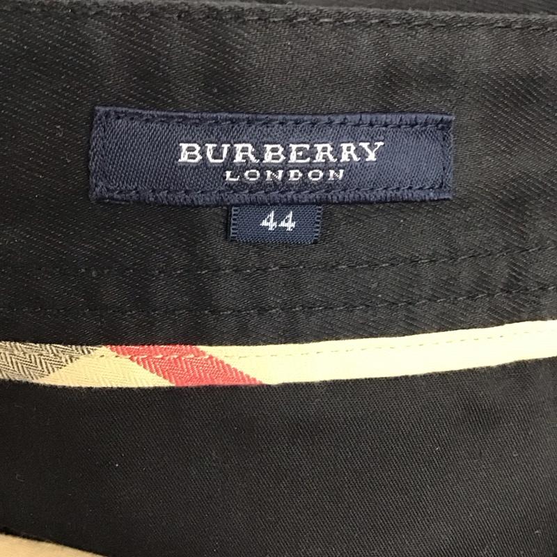 バーバリーロンドン Burberry London パンツ デニム、ジーンズ カジュアルパンツ スリムパンツ ストレッチパンツ ジーンズ 44 無地 黒 / ブラック /  レディース USED 古着 中古 10122474