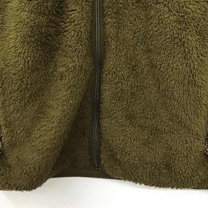 パタゴニア patagonia ベスト ベスト 25926fa18 18AWLosGustVEST ジップアップフリースベスト M ロゴ、文字 カーキ / カーキ /  メンズ USED 古着 中古 10145942