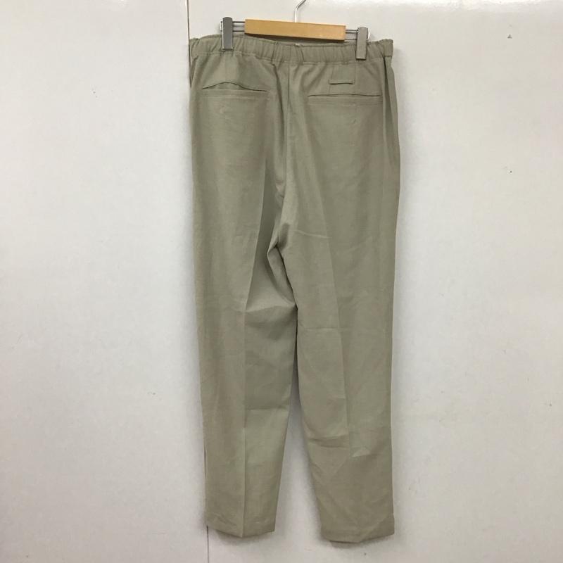フリークスストア FREAK S STORE パンツ スラックス スラックスパンツ ワイドパンツ カジュアルパンツ センタータックパンツ L 無地 灰 / グレー /  メンズ USED 古着 中古 10113642
