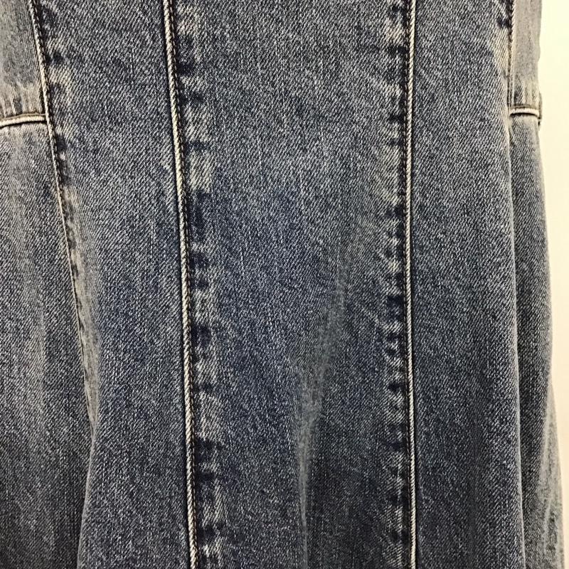 ヘザー Heather ワンピース ロングスカート HE070014CA デニムワンピース キャミワンピース FREE 無地 青 / ブルー /  レディース USED 古着 中古 10122111
