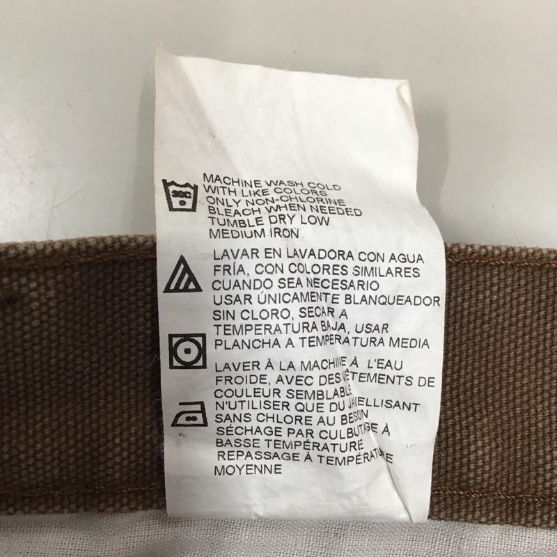 ディッキーズ Dickies パンツ ワークパンツ、ペインターパンツ ワークパンツ ワイドパンツ カジュアルパンツ 32インチ 無地 茶 / ブラウン /  メンズ USED 古着 中古 10116228