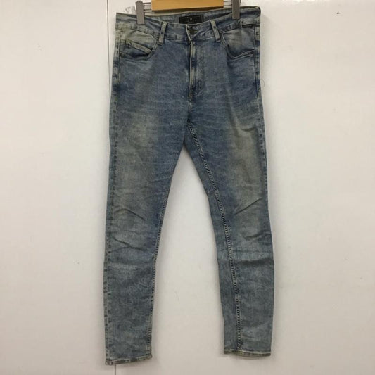 ザラメン ZARA MAN パンツ デニム、ジーンズ デニムパンツ スリムパンツ カジュアルパンツ ストレッチパンツ 薄手 42インチ 無地 インディゴ / インディゴ /  メンズ USED 古着 中古 10128634