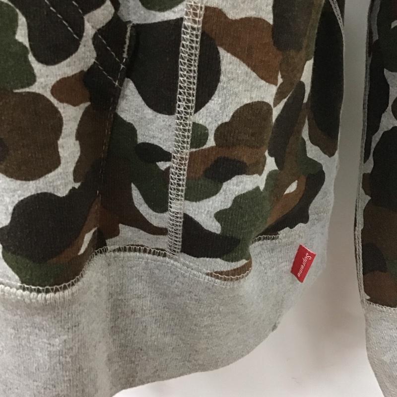 シュプリーム Supreme パーカー 長袖 12AW BoxLogoPulloverHoodie 長袖パーカー スウェットパーカー プルオーバー XL カモフラージュ柄・迷彩 マルチカラー / マルチカラー /  メンズ USED 古着 中古 10107388
