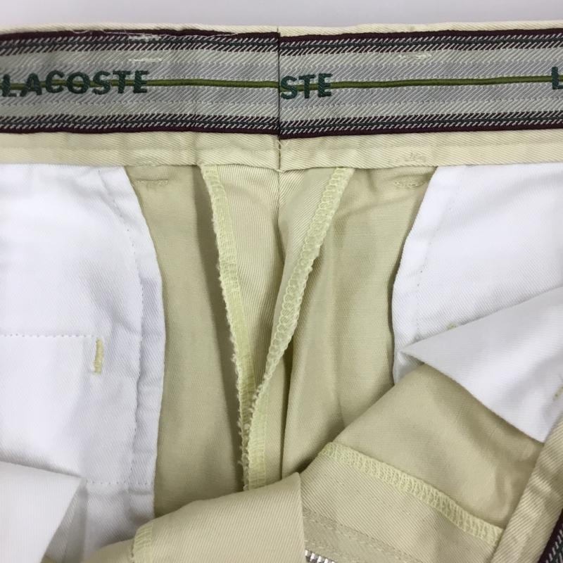 ラコステ LACOSTE パンツ ショートパンツ ハーフパンツ ショートパンツ カジュアルパンツ 85cm 無地 ベージュ / ベージュ /  メンズ USED 古着 中古 10108319