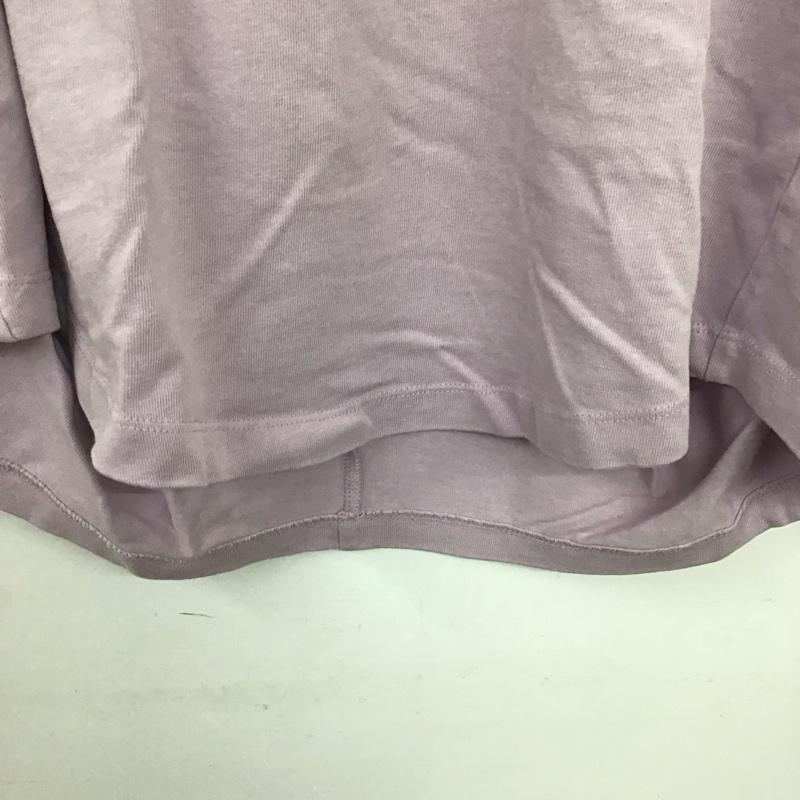 ザラ ZARA Tシャツ 半袖 S 無地 紫 / パープル /  レディース USED 古着 中古 10140393