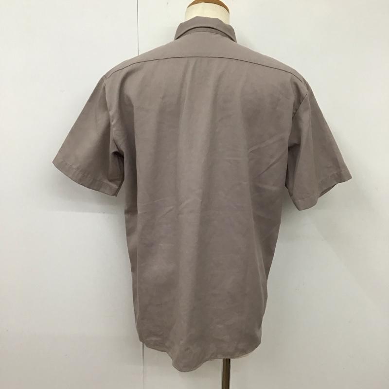ディッキーズ Dickies シャツ、ブラウス 半袖 1574SV ワークシャツ M 無地 灰 / グレー /  メンズ USED 古着 中古 10113921