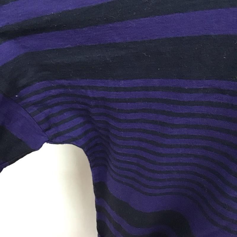 ノンネイティブ nonnative カットソー 長袖 長袖カットソー クルーネックカットソー ロングスリーブカットソー プリントTシャツ 3 ボーダー柄 マルチカラー / マルチカラー /  メンズ USED 古着 中古 10124168