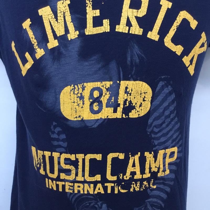 シップスジェットブルー SHIPS JET BLUE Tシャツ 半袖 M ロゴ、文字 紺 / ネイビー /  メンズ USED 古着 中古 10046297