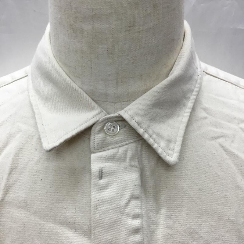 ジャーナルスタンダード JOURNAL STANDARD シャツ、ブラウス 長袖 21-050-600-2030-3-0 M 無地 アイボリー / アイボリー /  メンズ USED 古着 中古 10112909