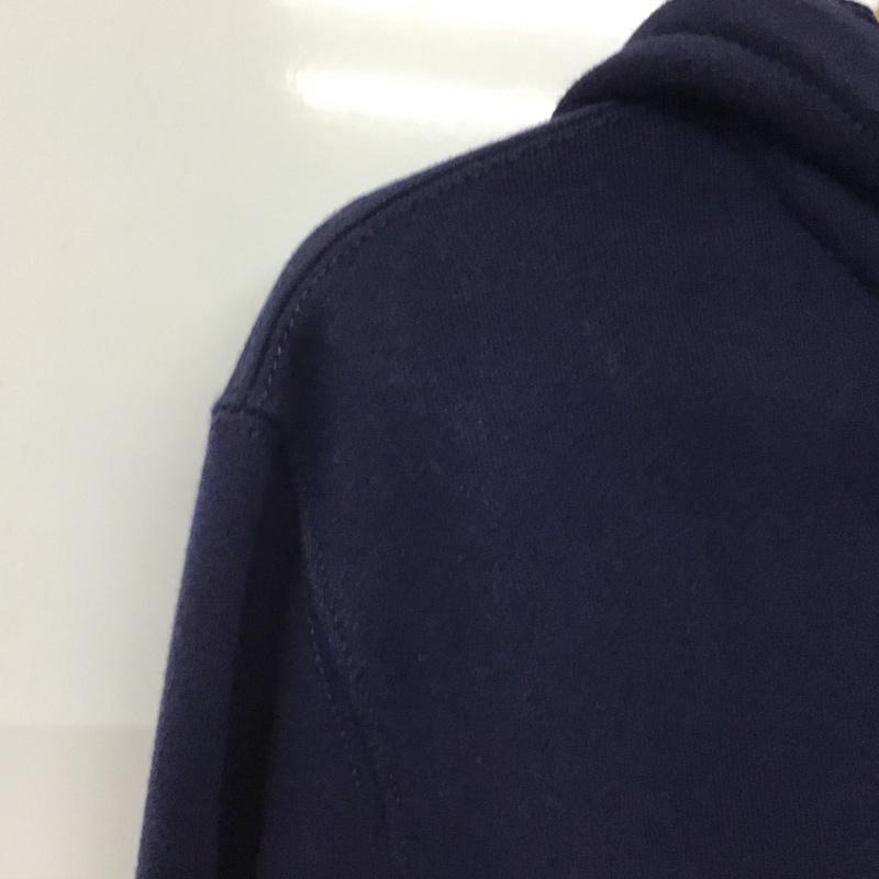 ポロバイラルフローレン Polo by RALPH LAUREN パーカー 長袖 ジップアップパーカー 長袖パーカー カジュアルジャケット S ロゴ、文字 紺 / ネイビー /  メンズ USED 古着 中古 10140828