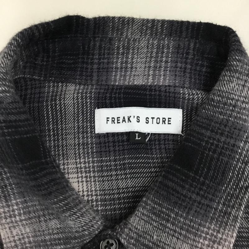 フリークスストア FREAK S STORE シャツ、ブラウス 長袖 長袖シャツ カラーシャツ ポケットシャツ 長袖カットソー チェックシャツ L チェック マルチカラー / マルチカラー /  メンズ USED 古着 中古 10120079