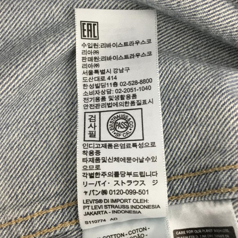 リーバイス Levi s ジャケット、上着 ジャケット、ブレザー デニムジャケット XS 無地 青 / ブルー /  メンズ USED 古着 中古 10137324