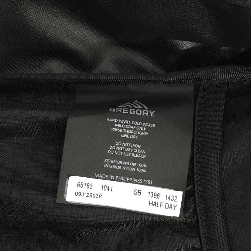 グレゴリー GREGORY リュックサック、デイパック リュックサック、デイバッグ 65183 バックパック ロゴ、文字 黒 / ブラック /  メンズ USED 古着 中古 10144959