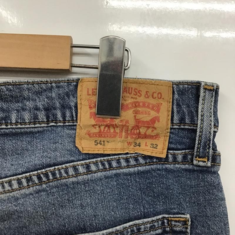 リーバイストラウスアンドコー Levi Strauss & co. パンツ デニム、ジーンズ デニムパンツ ジーンズ ワイドパンツ ストレートパンツ 34 無地 インディゴ / インディゴ /  メンズ USED 古着 中古 10105581