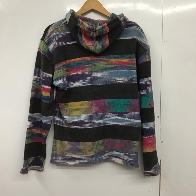 古着 USED パーカー 長袖 ジップアップパーカー 長袖パーカー カジュアルジャケット プリント マルチカラー / マルチカラー /  メンズ USED 古着 中古 10148822