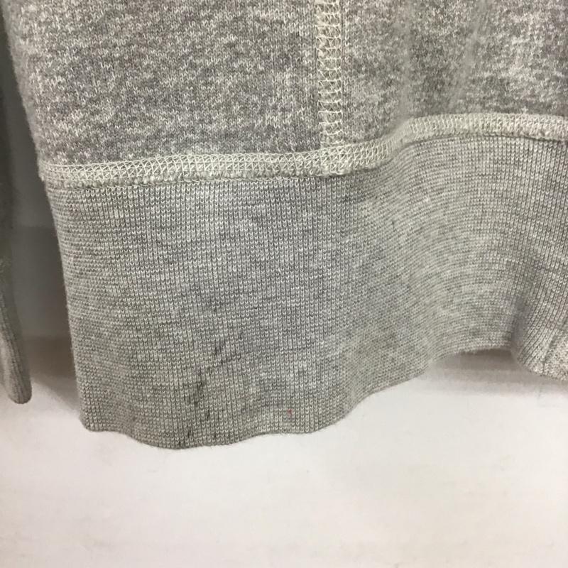 オーシバル ORCIVAL パーカー 長袖 ジップパーカー 2 無地 灰 / グレー /  レディース USED 古着 中古 10136855