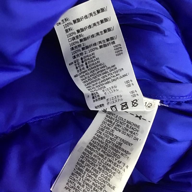 アディダス adidas ジャケット、上着 ジャケット、ブレザー GT1675 Itavic スリーストライプス ミッドウェイト フード付きジャケット M ロゴ、文字 青 / ブルー / X 白 / ホワイト /  メンズ USED 古着 中古 10106848