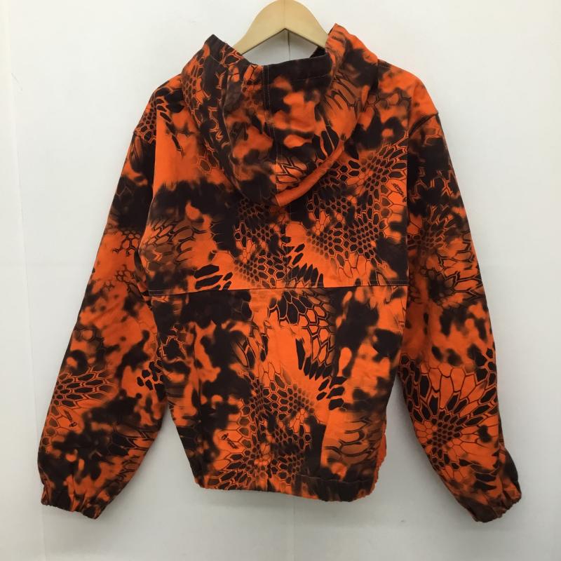 ステューシー STUSSY ジャケット、上着 ジャンパー、ブルゾン Work Jacket Kryptek Camo M ロゴ、文字 橙 / オレンジ / X 黒 / ブラック /  メンズ USED 古着 中古 10137896