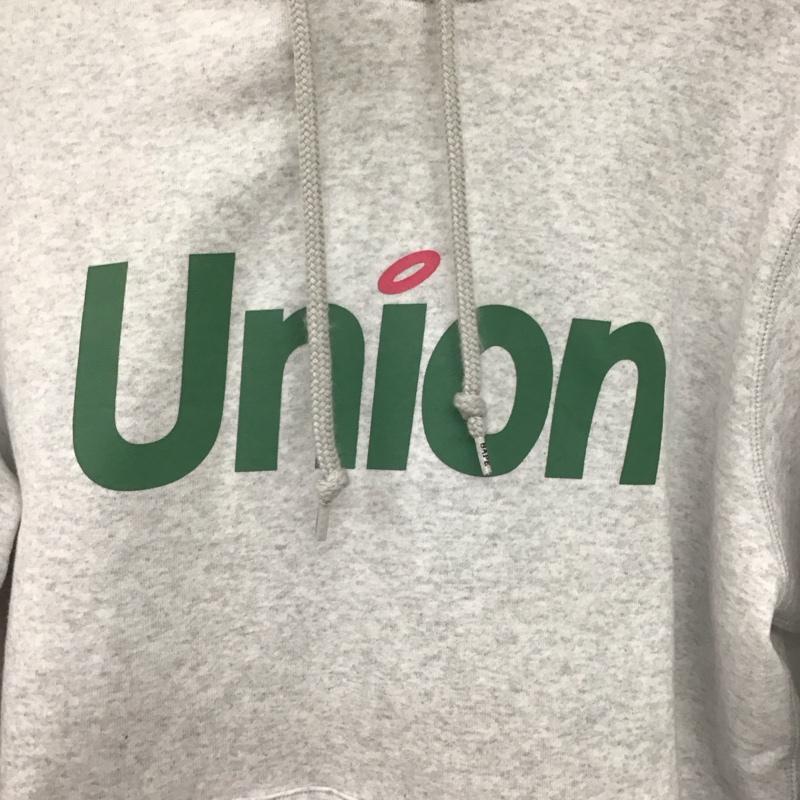 アベイシングエイプ A BATHING APE パーカー 長袖 長袖 L ロゴ、文字 灰 / グレー /  メンズ USED 古着 中古 10146570