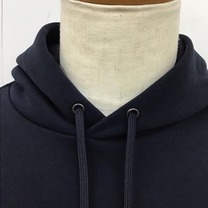 ポロラルフローレン POLO RALPH LAUREN パーカー 長袖 プルオーバー フーディー XS ワンポイント 紺 / ネイビー /  メンズ USED 古着 中古 10116149