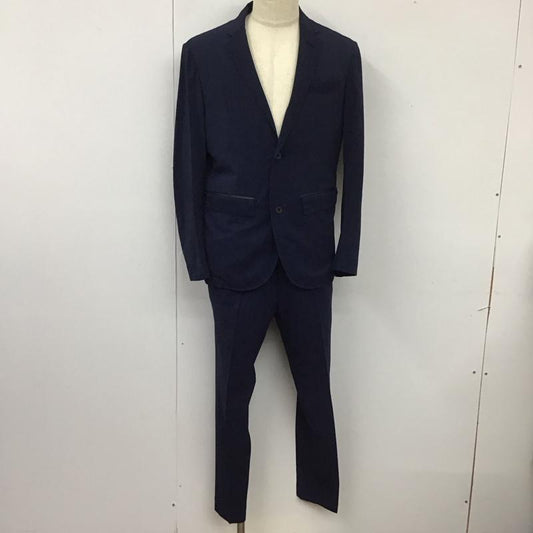 アディダス adidas セットアップ セットアップ セットアップ カジュアルジャケット カジュアルパンツ 2点セット L 無地 紺 / ネイビー /  メンズ USED 古着 中古 10113782