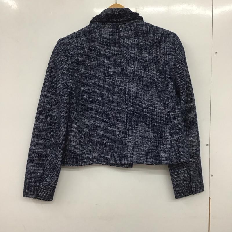 ザラ ZARA ジャケット、上着 ジャケット、ブレザー M  紺 / ネイビー /  レディース USED 古着 中古 10140016