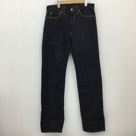 フラットヘッド The Flat Head パンツ デニム、ジーンズ 31インチ 無地 X ロゴ、文字 インディゴ / インディゴ /  メンズ USED 古着 中古 10133483