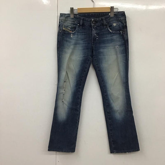 ディーゼル DIESEL パンツ デニム、ジーンズ デニムパンツ スリムパンツ カジュアルパンツ 28インチ 無地 インディゴ / インディゴ /  メンズ USED 古着 中古 10130612
