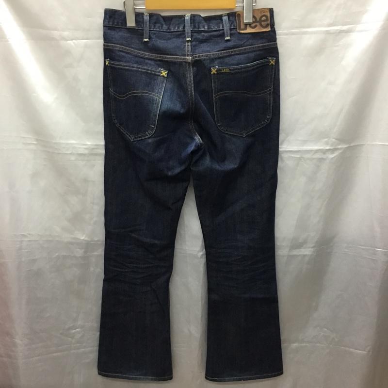 リーライダース LEERIDERS パンツ デニム、ジーンズ デニムパンツ ストレートパンツ スリムパンツ カジュアルパンツ jhons コラボ 29インチ 無地 インディゴ / インディゴ /  メンズ USED 古着 中古 10114128