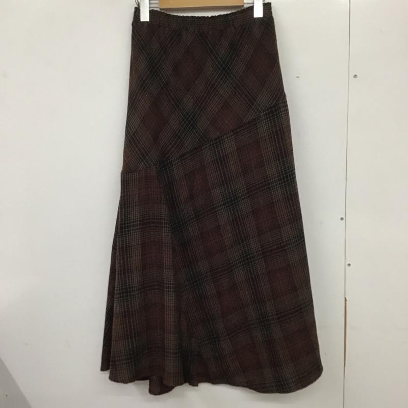 サマンサモスモス SM2 スカート ロングスカート FREE チェック マルチカラー / マルチカラー /  レディース USED 古着 中古 10139949