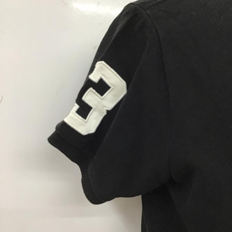 ポロバイラルフローレン Polo by RALPH LAUREN ポロシャツ 半袖 MNBLKNIM1A00074 刺繍 XL ワンポイント 黒 / ブラック /  メンズ USED 古着 中古 10112678