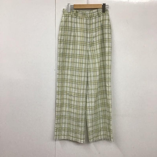 フリークスストア FREAK S STORE パンツ スラックス M チェック マルチカラー / マルチカラー /  レディース USED 古着 中古 10130991
