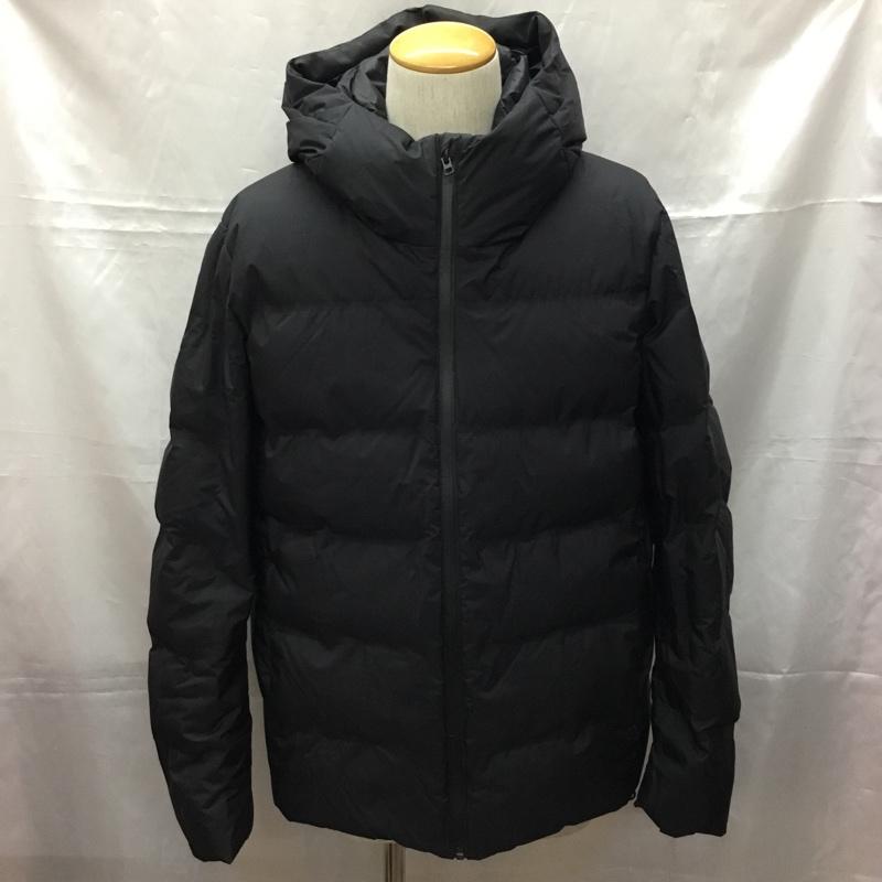 ユニクロ UNIQLO ジャケット、上着 ダウンジャケット 311-409330 シームレスダウンパーカ XL 無地 黒 / ブラック /  メンズ USED 古着 中古 10108958
