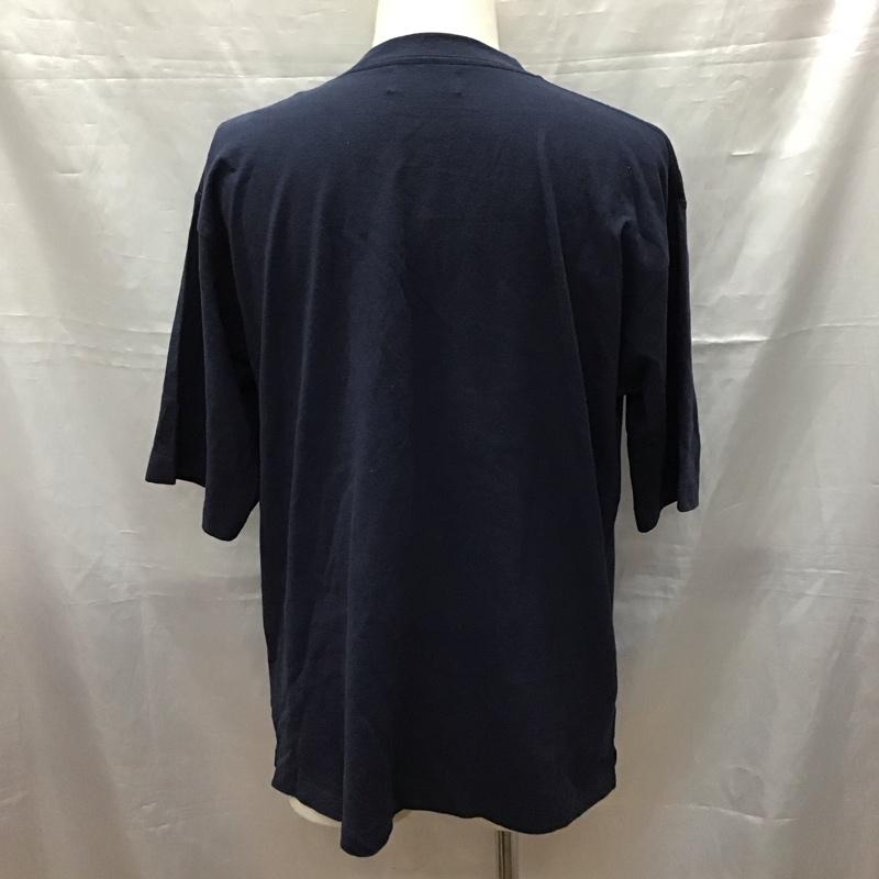 カンゴール KANGOL Tシャツ 半袖 7525-600-0053 NM KANGOL PKT TEE coen別注 L ワンポイント 紺 / ネイビー /  メンズ USED 古着 中古 10117049
