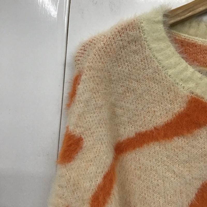 オペークドットクリップ OPAQUE.CLIP ニット、セーター 長袖 FREE  マルチカラー / マルチカラー /  レディース USED 古着 中古 10131041