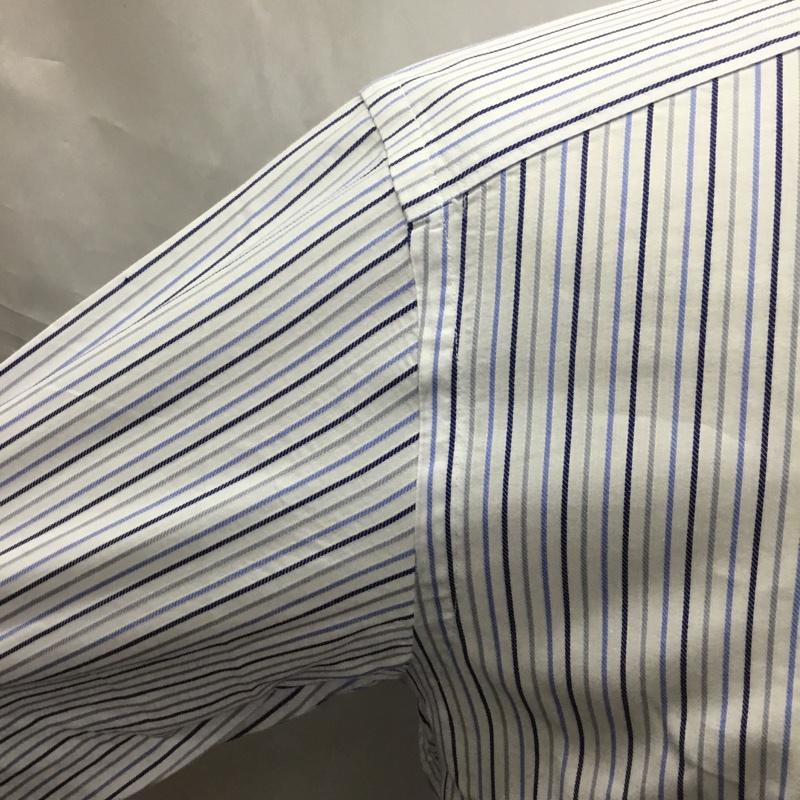 エディーバウアー Eddie Bauer シャツ、ブラウス 長袖 長袖シャツ カラーシャツ ポケットシャツ 長袖カットソー ストライプシャツ S ストライプ マルチカラー / マルチカラー /  メンズ USED 古着 中古 10115116