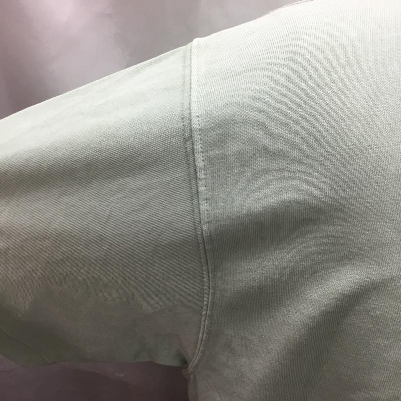 ベイフロー BAYFLOW Tシャツ 半袖 半袖カットソー プリントTシャツ クルーネックカットソー 3 プリント 緑 / グリーン /  メンズ USED 古着 中古 10114145