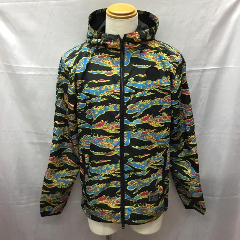 ハーレー Hurley ジャケット、上着 ジャケット、ブレザー 0100691 ジップアップ L 総柄 マルチカラー / マルチカラー /  メンズ USED 古着 中古 10112388