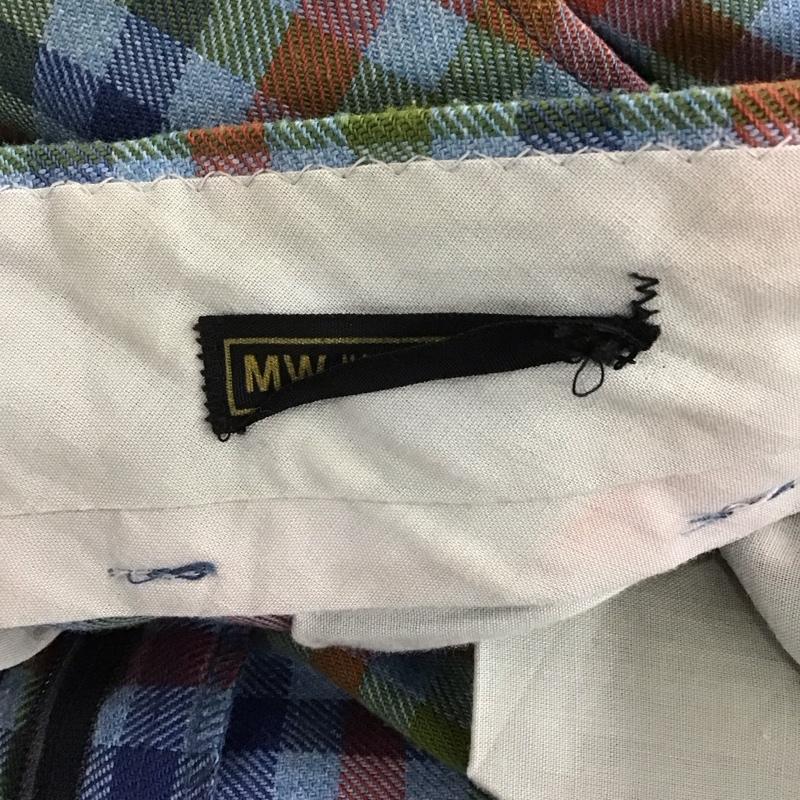 古着 USED パンツ スラックス MW チェック マルチカラー / マルチカラー /  メンズ USED 古着 中古 10106664