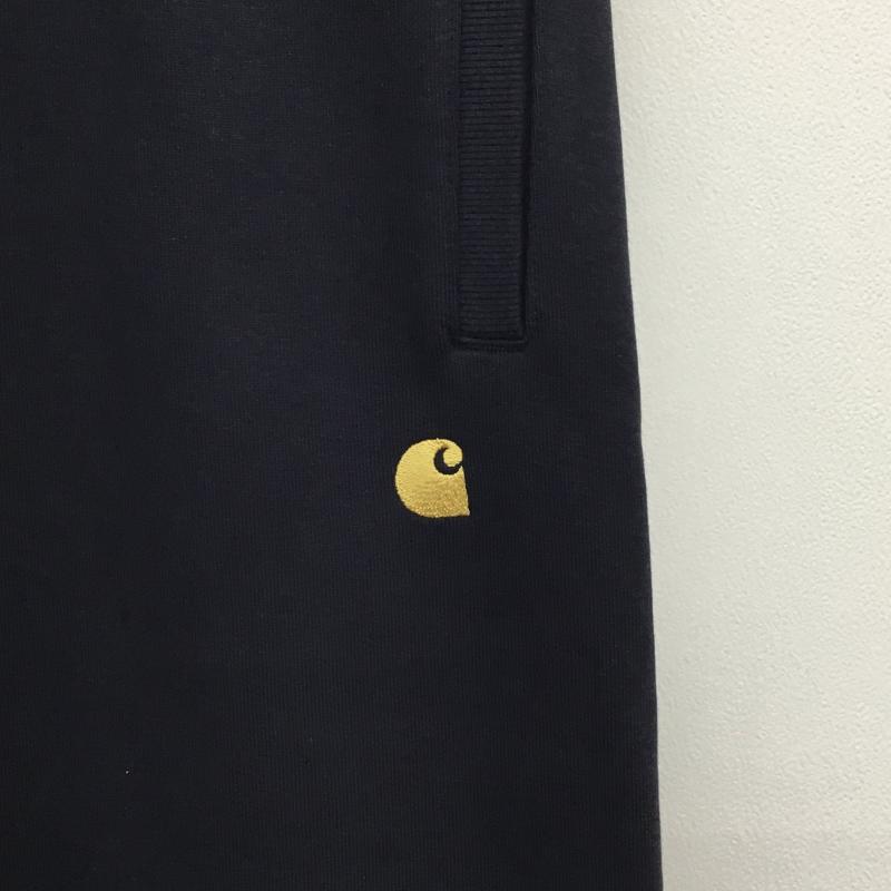 カーハートダブリューアイピー Carhartt WIP パンツ ワークパンツ、ペインターパンツ Carhartt WIP Chase Sweat Pants L ロゴ、文字 紺 / ネイビー /  メンズ USED 古着 中古 10122373