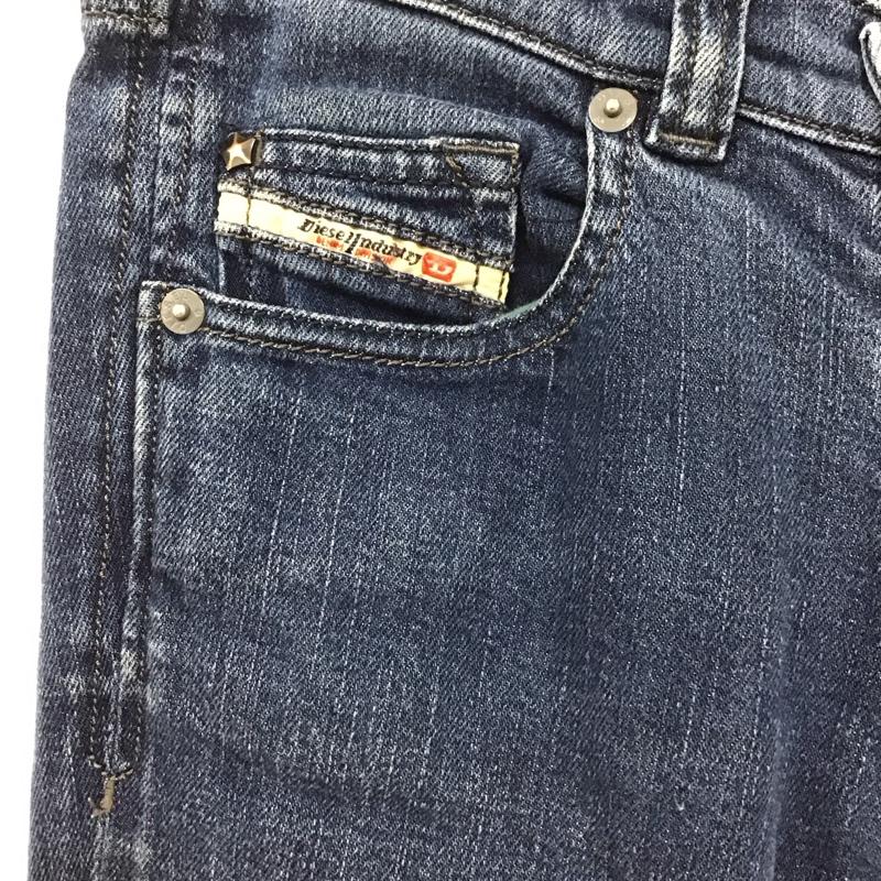 ディーゼル DIESEL パンツ デニム、ジーンズ 無地 インディゴ / インディゴ /  レディース USED 古着 中古 10130278