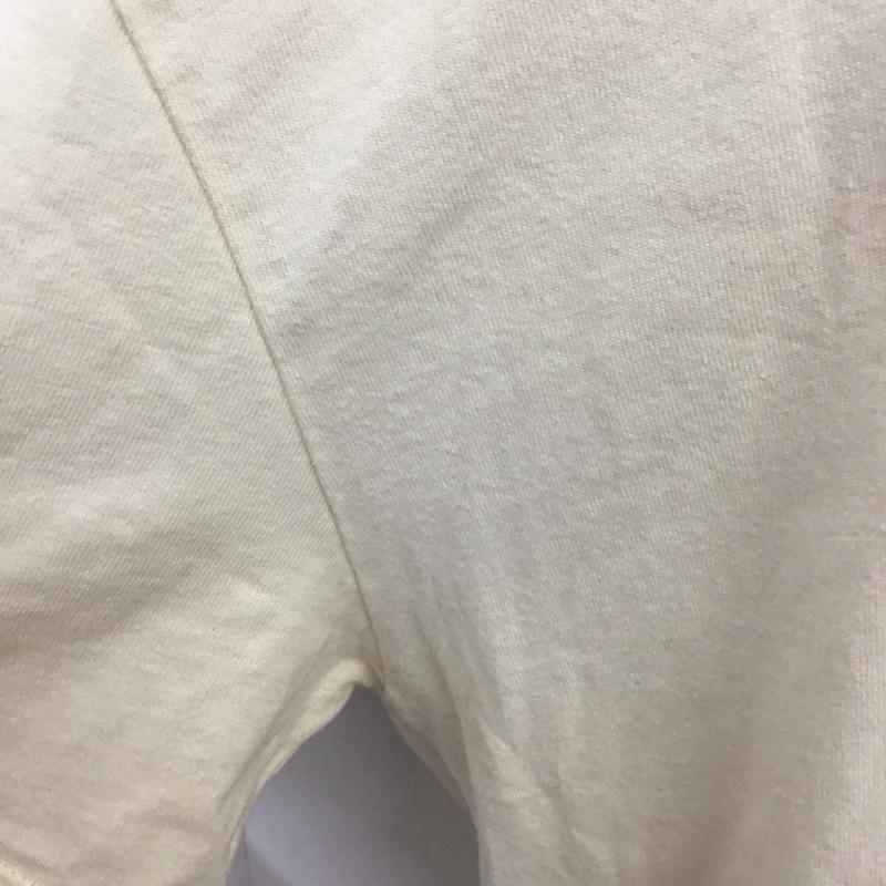 エッセンシャルズ ESSENTIALS Tシャツ 半袖 半袖カットソー プリントTシャツ クルーネックカットソー M 無地 アイボリー / アイボリー /  メンズ USED 古着 中古 10115616