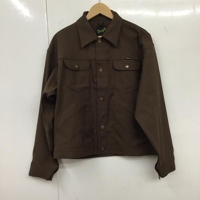 ラングラー Wrangler ジャケット、上着 ジャケット、ブレザー WI2111 ランチャー ビッグシルエットジャケット M 無地 茶 / ブラウン /  メンズ USED 古着 中古 10134936