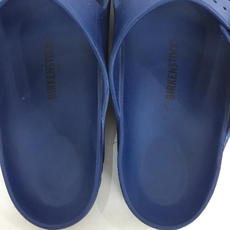 ビルケンシュトック BIRKENSTOCK サンダル サンダル EVA アリゾナ 26.5 26.5cm ロゴ、文字 紺 / ネイビー /  メンズ USED 古着 中古 10145607