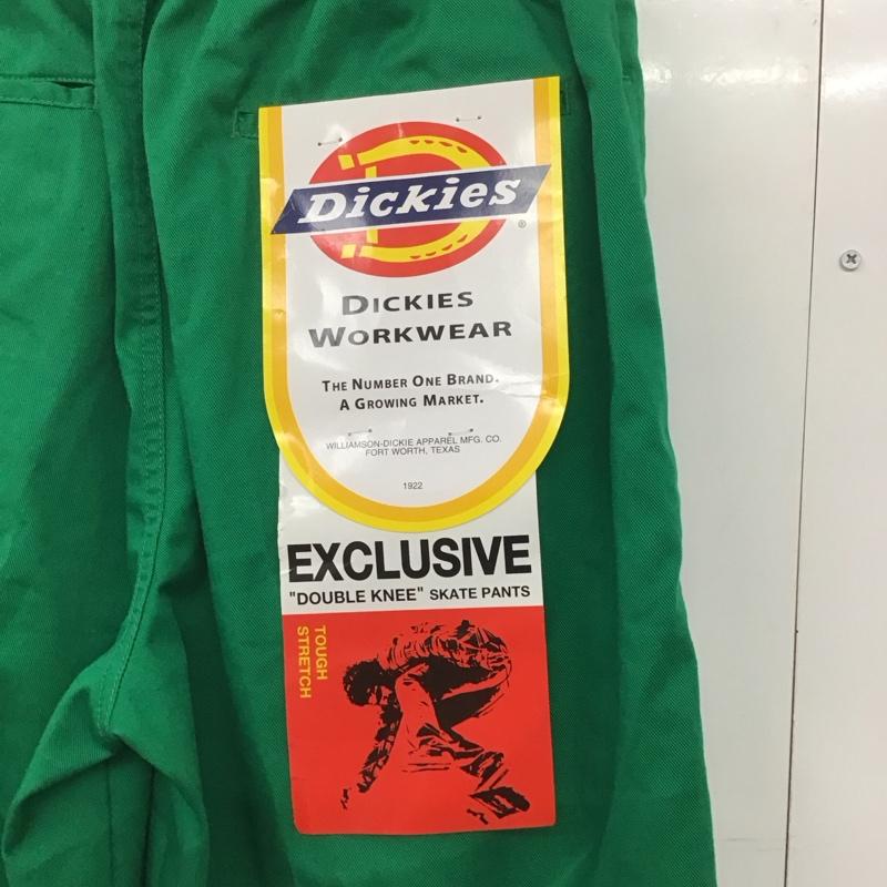 ディッキーズ Dickies パンツ ワークパンツ、ペインターパンツ 14764500 ロングパンツ ワークパンツ カジュアルパンツ M 無地 緑 / グリーン /  メンズ USED 古着 中古 10141003